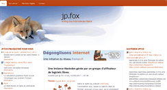 Desktop Screenshot of jpfox.fr